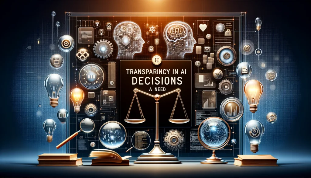 Transparency in AI Decisions: A Need 